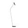 EGLO Almudaina Vloerlamp - LED - 157 cm - Zwart - Staal