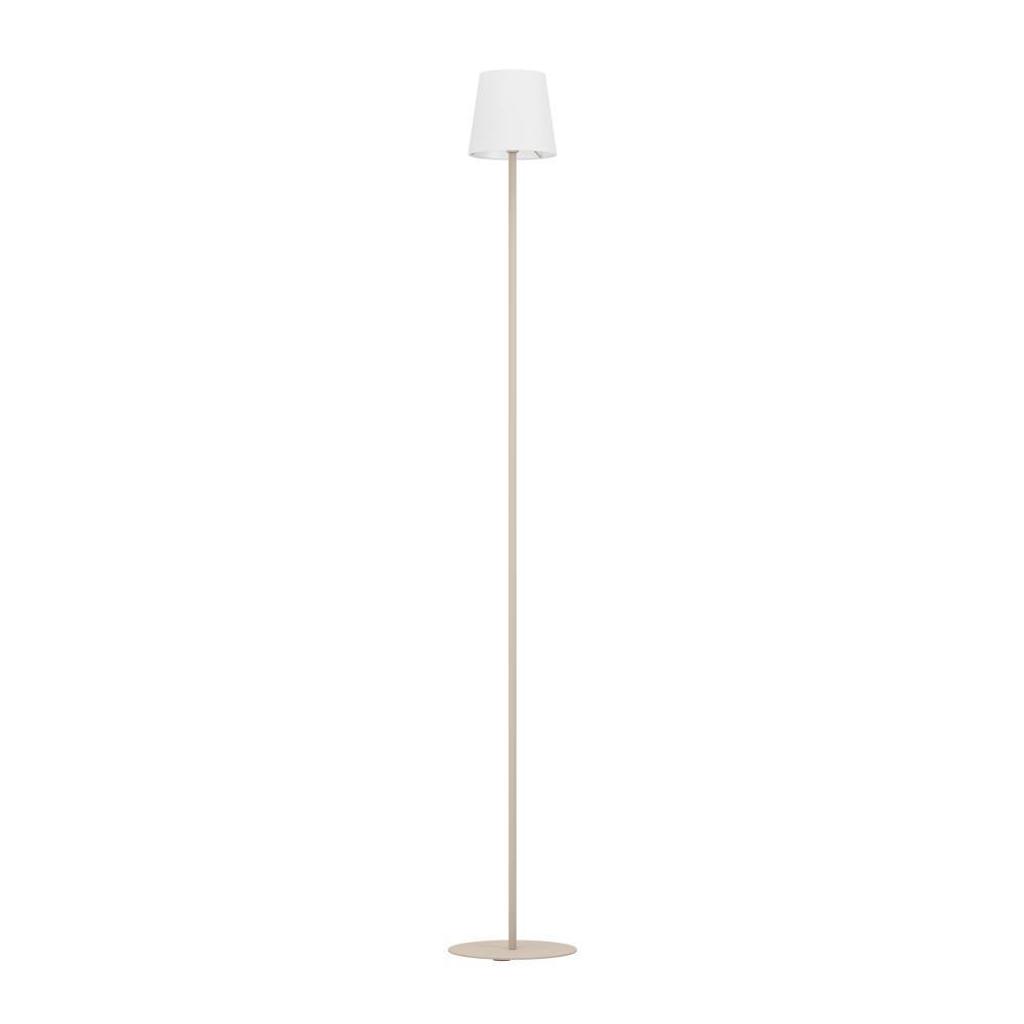 EGLO Fiorana Vloerlamp - E14 - Hoogte 140,5 cm - Zandkleur|Wit