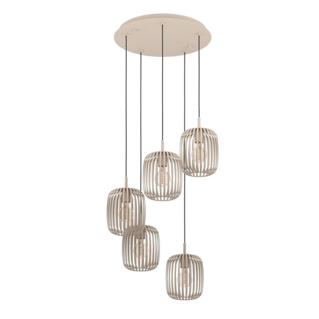 EGLO Romazzina Hanglamp - E27 - Ø 50 cm - Zandkleur|Beige