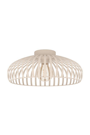 Mogano 3 Plafondlamp - E27 - Ø 43 cm - Zandkleur - Staal