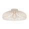EGLO Mogano 3 Plafondlamp - E27 - Ø 43 cm - Zandkleur - Staal