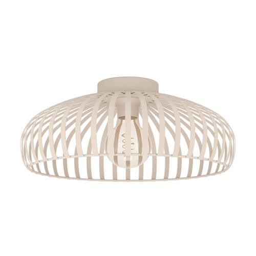 EGLO Mogano 3 Plafondlamp - E27 - Ø 43 cm - Zandkleur - Staal afbeelding