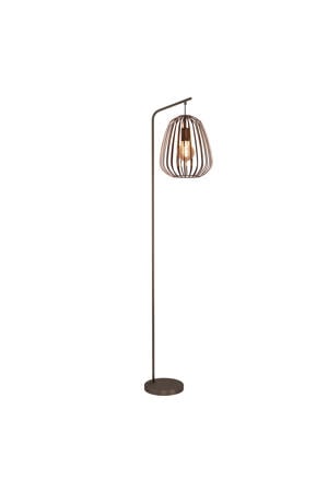 Espinal Vloerlamp - E27 - H 170 cm - Brons - Staal