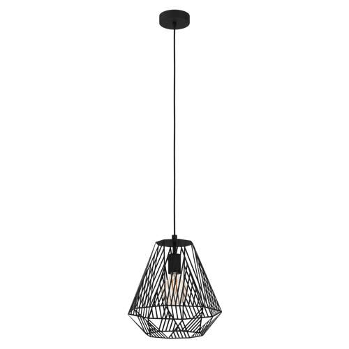 EGLO Stype Hanglamp - E27 - Ø 33 cm - Zwart afbeelding