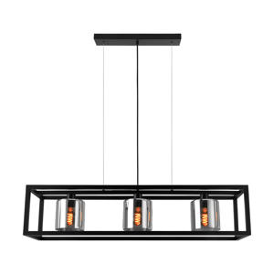 Brisling Hanglamp - E27 - 110 cm - Zwart