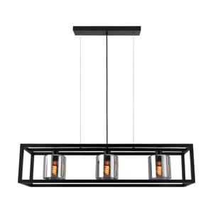 Brisling Hanglamp - E27 - 110 cm - Zwart