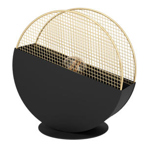 Mumbles Tafellamp - E27 - 28,5 cm - Zwart/Goud