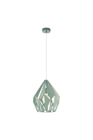 Carlton-P Hanglamp - Ø31 cm - E27 - Groen