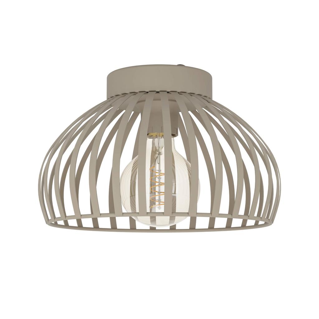 EGLO Mogano 3 Plafondlamp - E27 - Ø 28 cm - Zandkleur - Staal