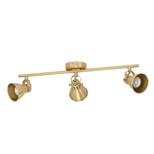 Seras Spot - GU10 - 3 lichts - 59,5 cm - Goud