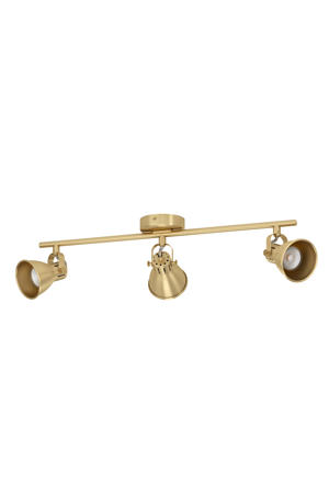 Seras Spot - GU10 - 3 lichts - 59,5 cm - Goud