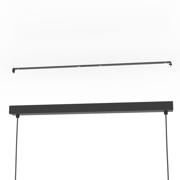 thumbnail: EGLO Nohales Hanglamp - E27 - 112 cm - Zwart/Goud - Staal
