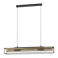 EGLO Nohales Hanglamp - E27 - 112 cm - Zwart/Goud - Staal