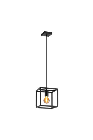 Eldrick Hanglamp - E27 - 20 cm - Zwart  