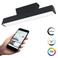 EGLO Connect connect.z Simolaris-Z Smart Plafondlamp - 47 cm - Zwart|Wit - Instelbaar RGB & wit licht - Dimbaar - Zigbee