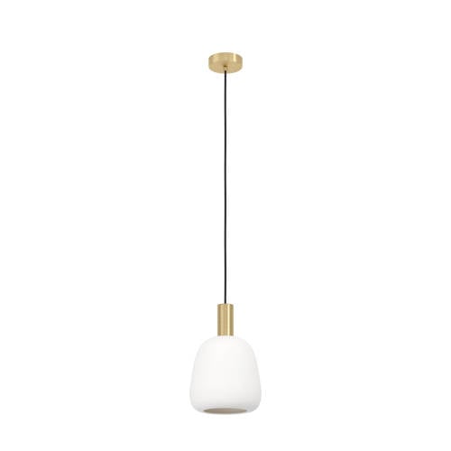 EGLO Manzanares Hanglamp - E27 - Ø 22,5 cm - Wit/Goud afbeelding
