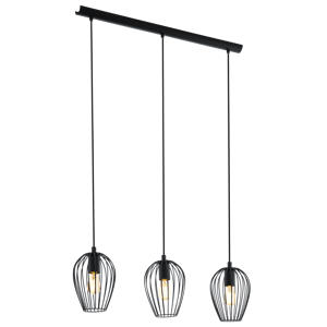 Newtown Hanglamp - E27 - 70 cm - Zwart