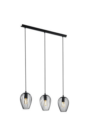 Newtown Hanglamp - E27 - 70 cm - Zwart  