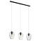 EGLO Newtown Hanglamp - E27 - 70 cm - Zwart