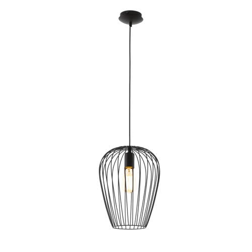 EGLO Newtown Hanglamp - E27 - Ø 27,5 cm - Zwart afbeelding