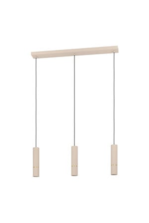 Caminia Hanglamp - GU10 - 77 cm - Zandkleur/Beige/Goud