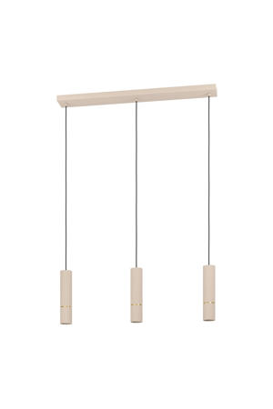 Caminia Hanglamp - GU10 - 77 cm - Zandkleur/Beige/Goud