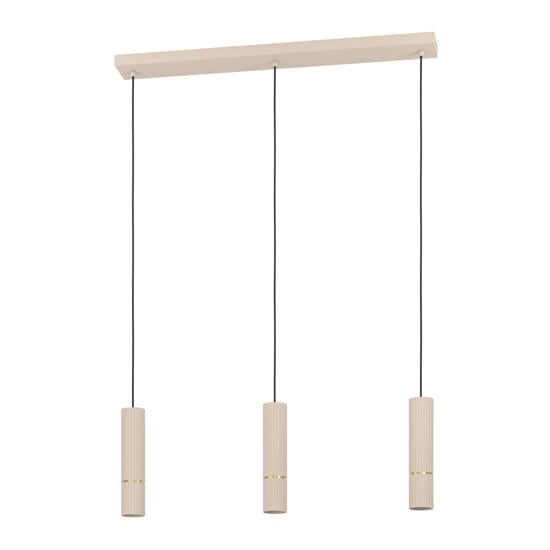 beige hanglampen