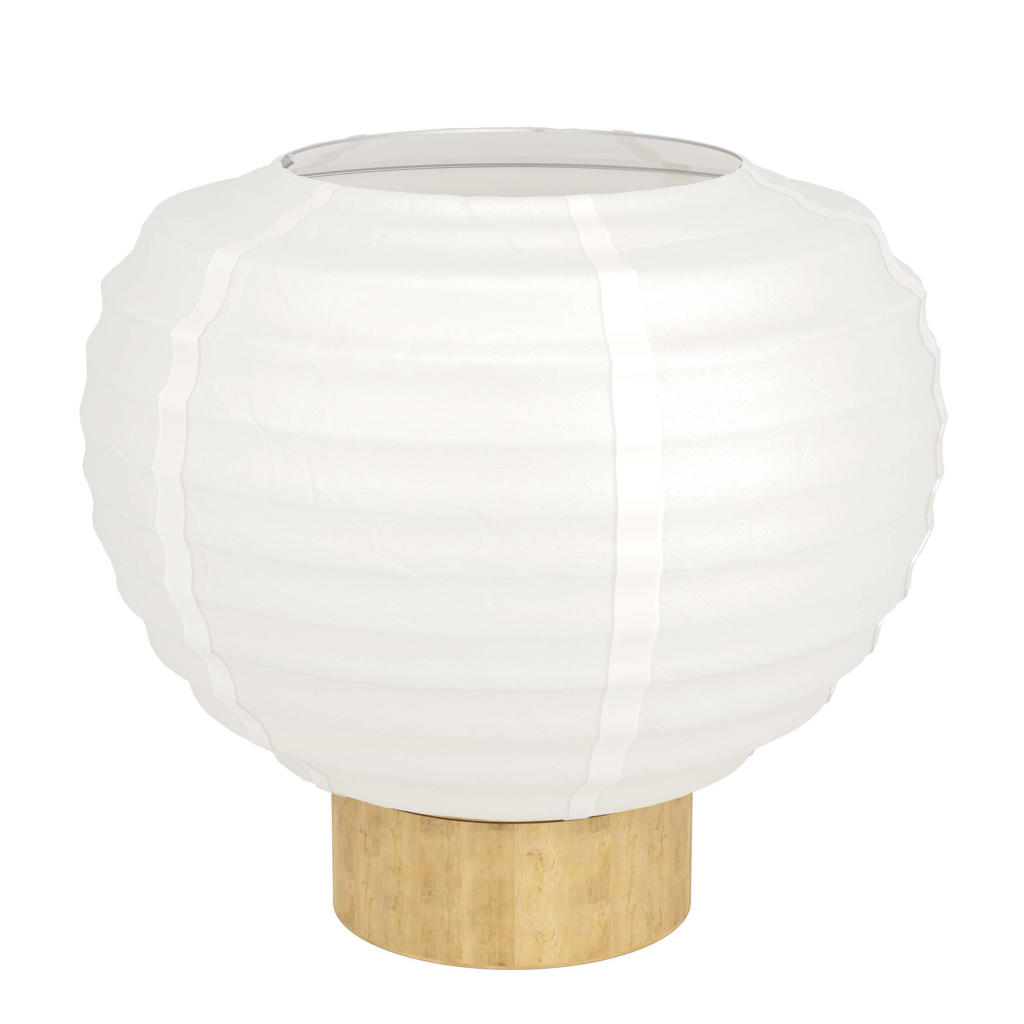 EGLO Summerhill Tafellamp - E27 - 20 cm - Wit|Bruin - Papier