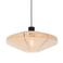 EGLO Midsumer Hanglamp - E27 - Ø 38 cm - Zwart|Crème - Textiel