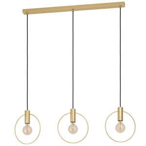 Manizales Hanglamp - E27 - 101 cm - Goud