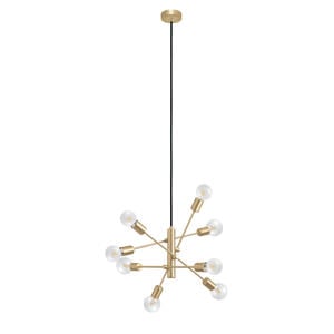 Gradoli 1 Hanglamp - E27 - Ø 71 cm - Goud