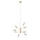 EGLO Gradoli 1 Hanglamp - E27 - Ø 71 cm - Goud