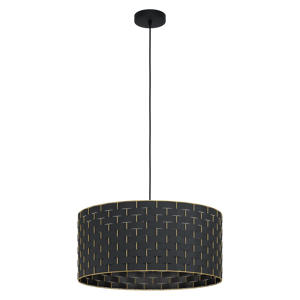 Marasales Hanglamp - E27 - Ø 55 cm - Zwart/Koper