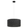 EGLO Marasales Hanglamp - E27 - Ø 55 cm - Zwart|Koper