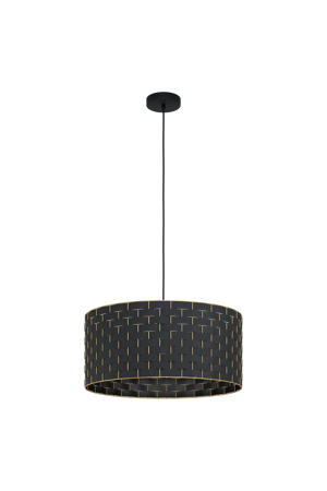 Marasales Hanglamp - E27 - Ø 55 cm - Zwart/Koper