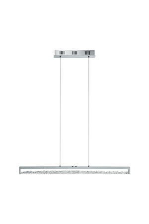 Cardito 1 Hanglamp - Lengte 100 cm - Chroom - Kristal