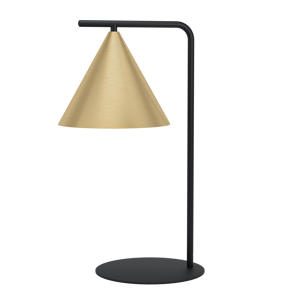Narices Tafellamp - E27 - 50 cm - Zwart/Goud