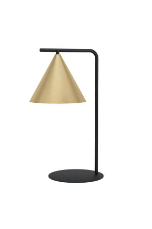 Narices Tafellamp - E27 - 50 cm - Zwart/Goud