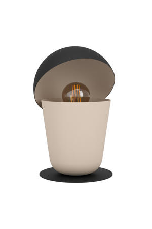 Batabano Tafellamp - E27 - Ø18 cm  - Taupe/Zandkleur 