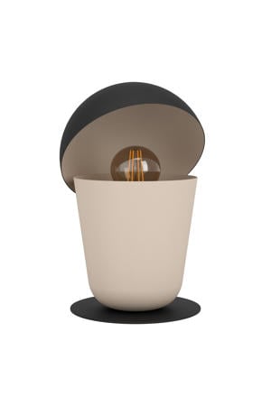 Batabano Tafellamp - E27 - Ø18 cm - Taupe/Zandkleur