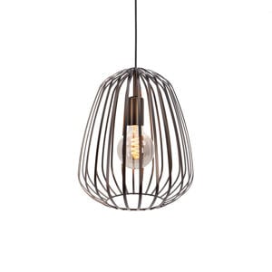 Espinal Hanglamp - E27 - Ø 28 cm - Brons - Staal