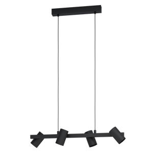 Gatuela 1 Hanglamp - E14 - 76 cm - Zwart