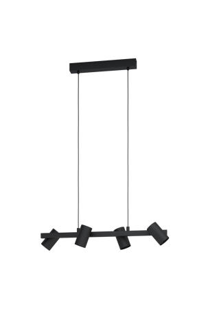 Gatuela 1 Hanglamp - E14 - 76 cm - Zwart