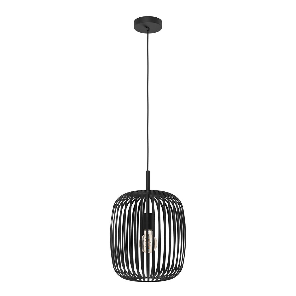 EGLO Romazzina Hanglamp - E27 - Ø 32,5 cm - Zwart