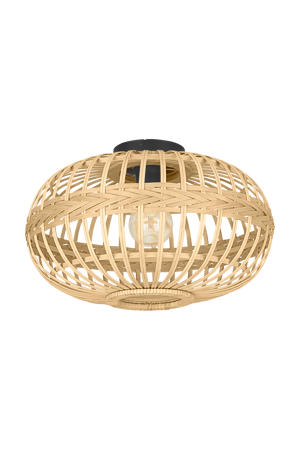 Amsfield Plafondlamp - E27 - Ø 45 cm - Bruin/Zwart  