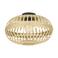 EGLO Amsfield Plafondlamp - E27 - Ø 45 cm - Bruin|Zwart