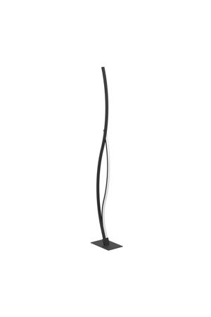 Grisolia Vloerlamp - LED - 129 cm - Zwart/Wit