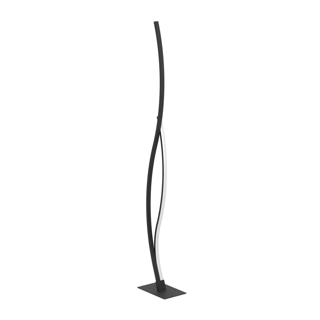 Industriële Design Gedraaid Vloerlamp - Staande Lamp - Gebogen lamp
