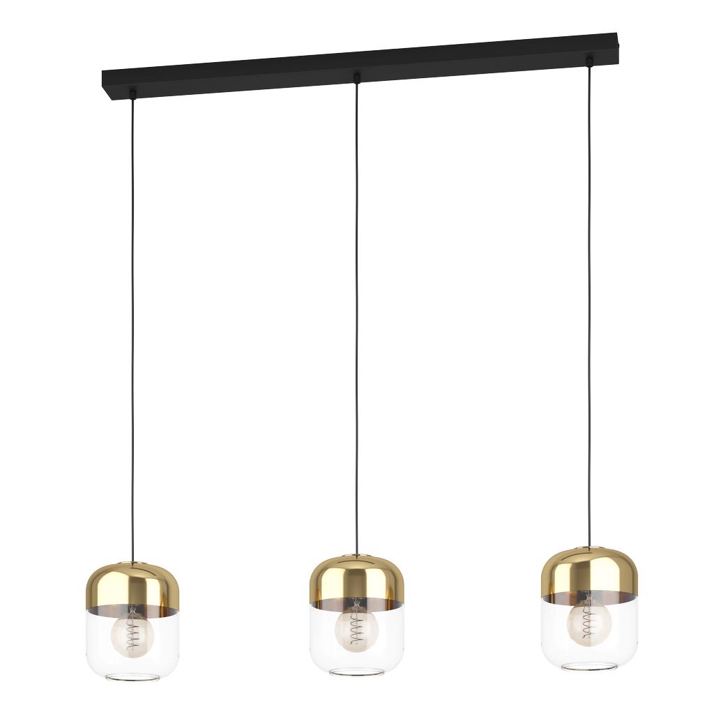 EGLO Maryvilla Hanglamp - E27 - 87 cm - Goud|Zwart