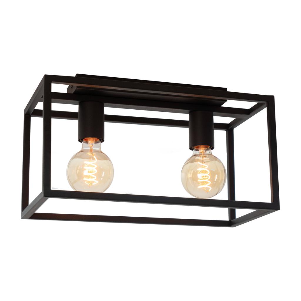 EGLO Eldrick Plafondlamp - E27 - 40 cm - Zwart